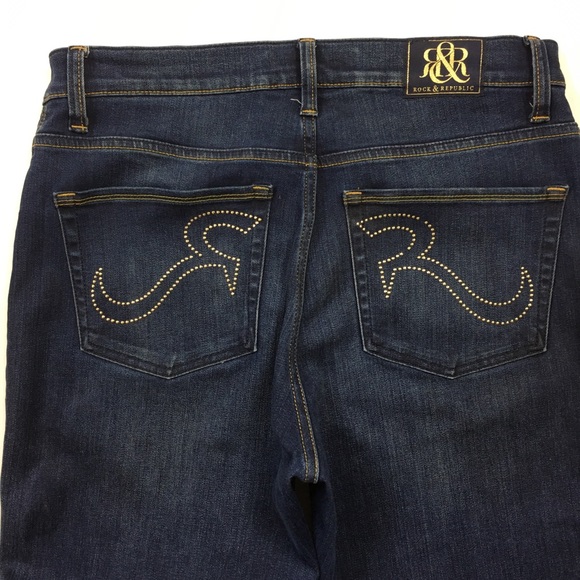 Rock & Republic Kendra Embellished Bootcut Jean - Picture 3 of 8